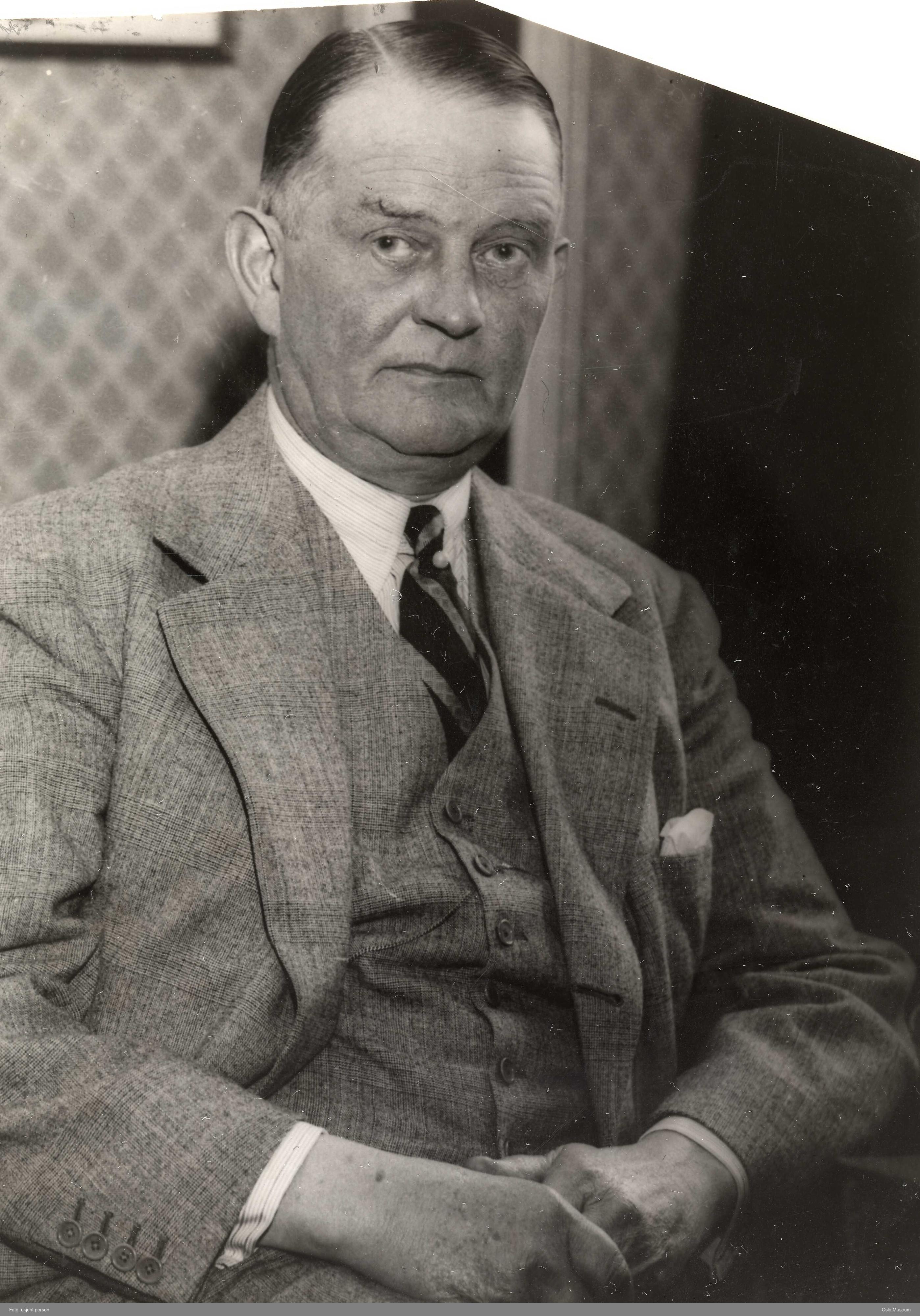 Portrett av Sigurd Kloumann