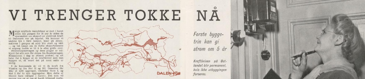 Faksimile frå ein artikkel i tidskriftet NÅ nr. 24/25 1952