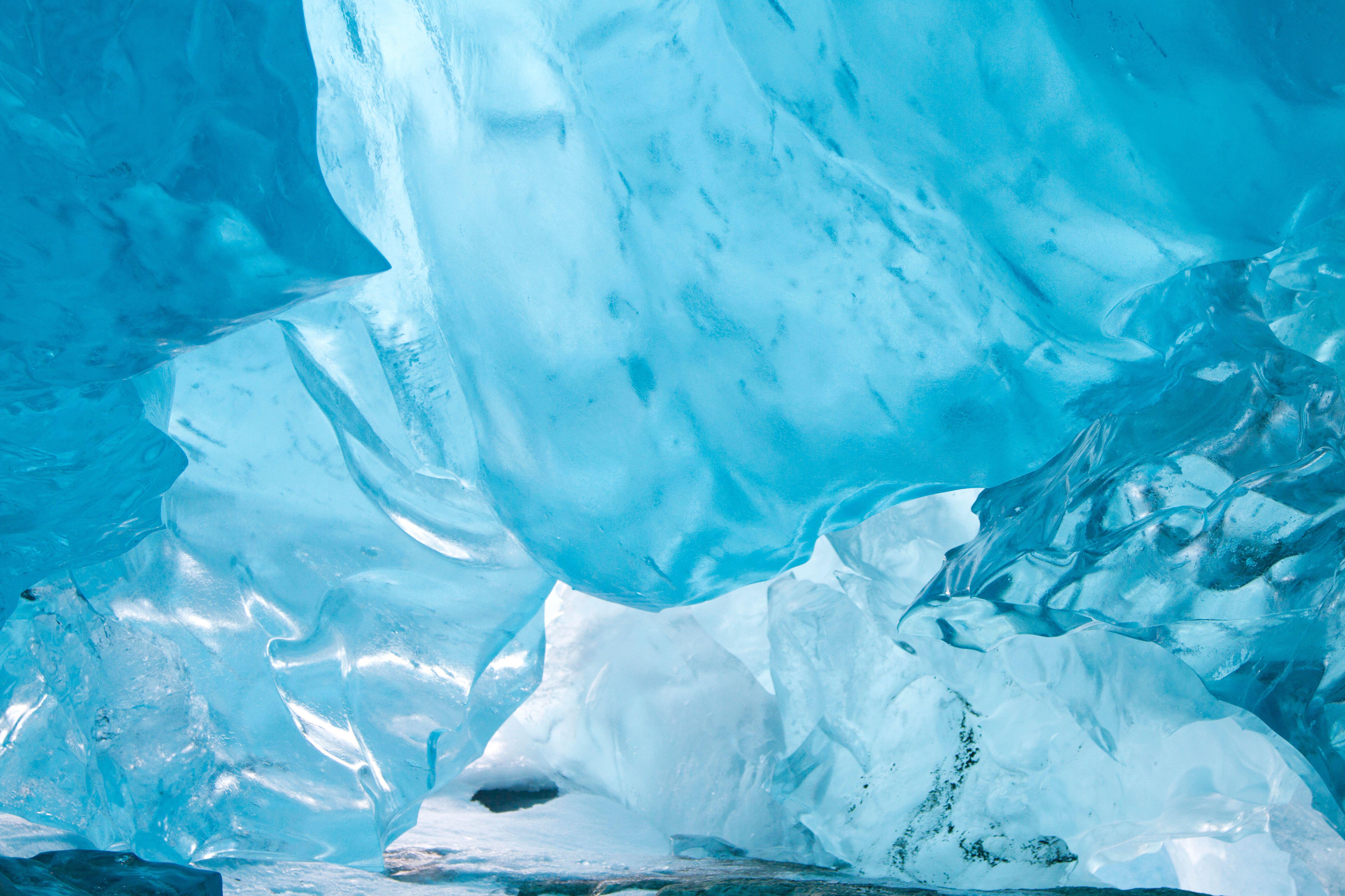 Isformasjoner, blåis. 