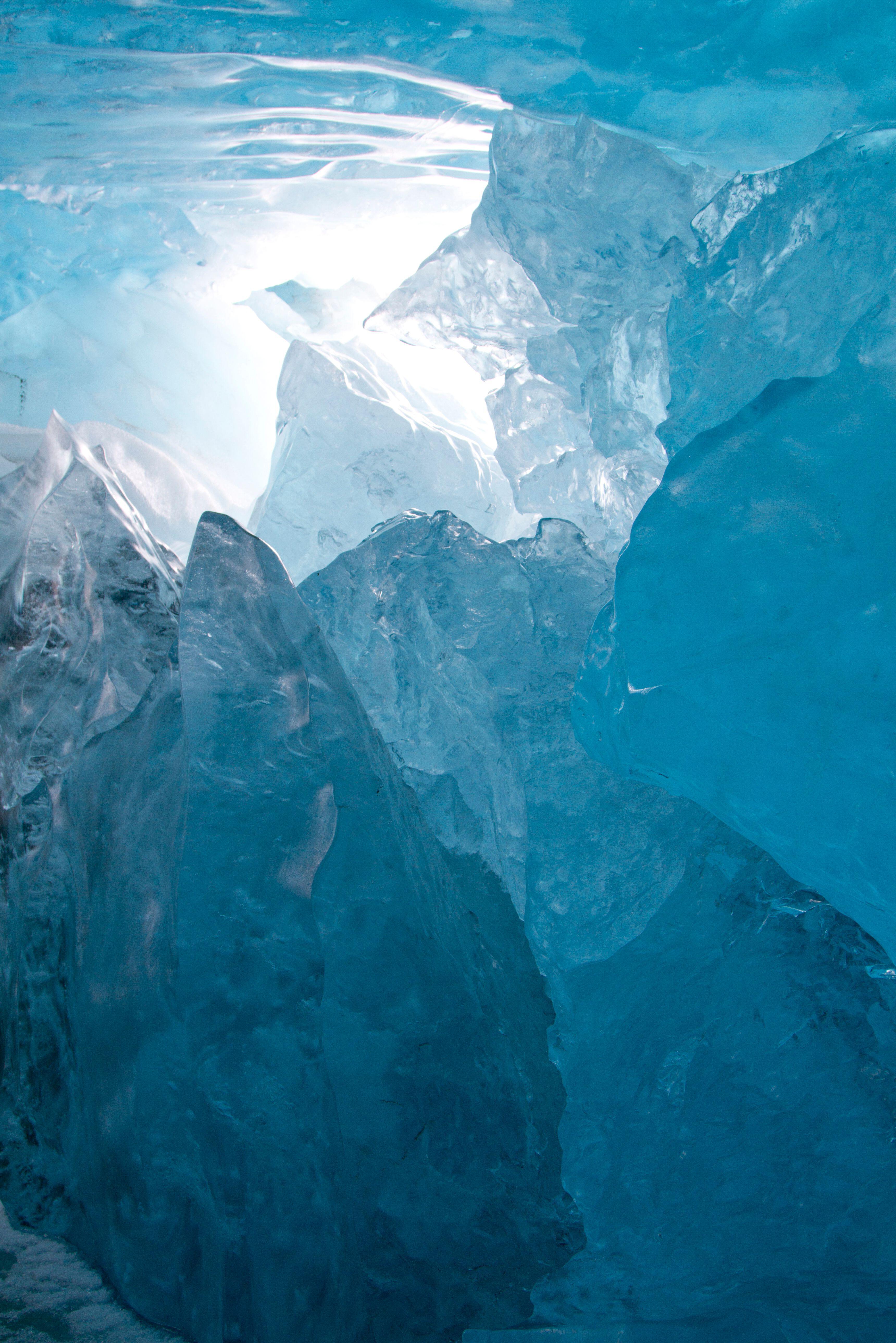 Isformasjoner, blåis. 