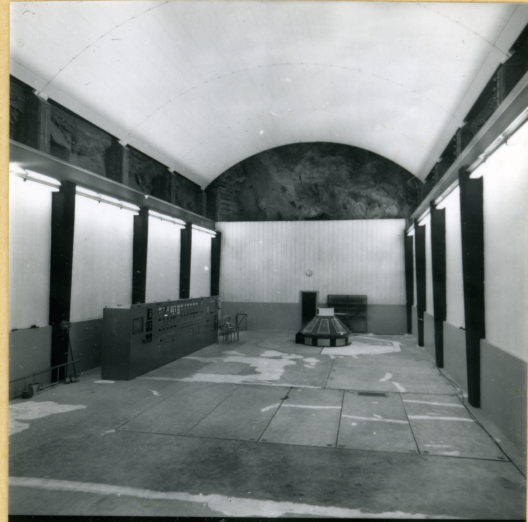 Generator i fjellhall